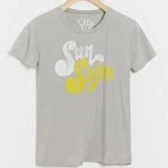 Chaser gray sun shine graphic t-shirt size Medium - Picture 1 of 5